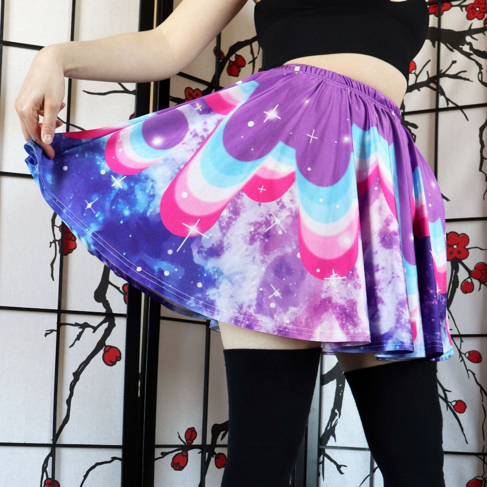 Bomb Pop Skater Skirt With Pockets