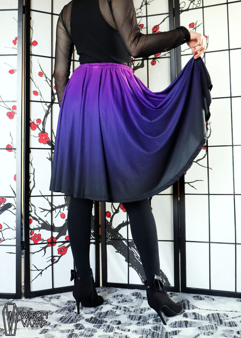 Agony Midi Skirt With Pockets