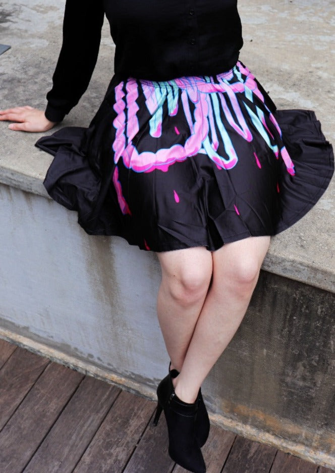 Guro Guts Skater Skirt With Pockets