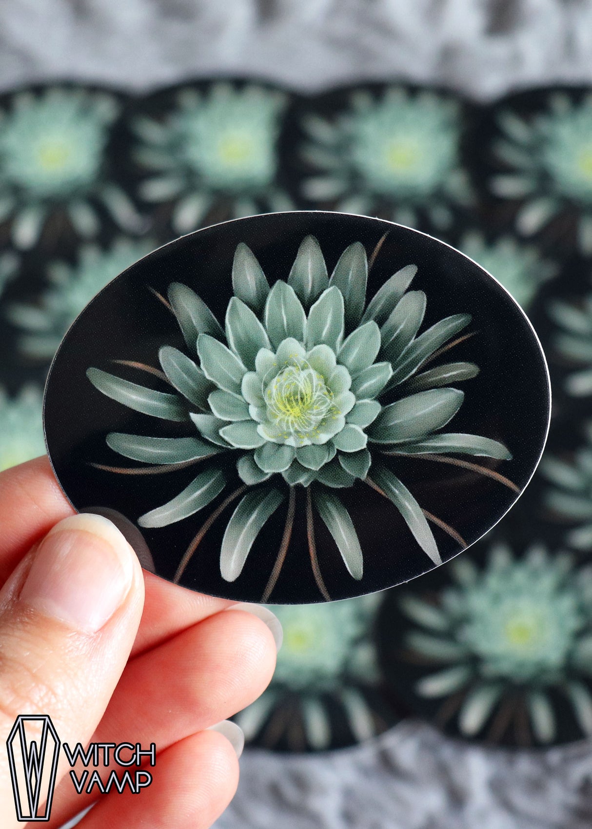 Queen of the Night Flower Sticker
