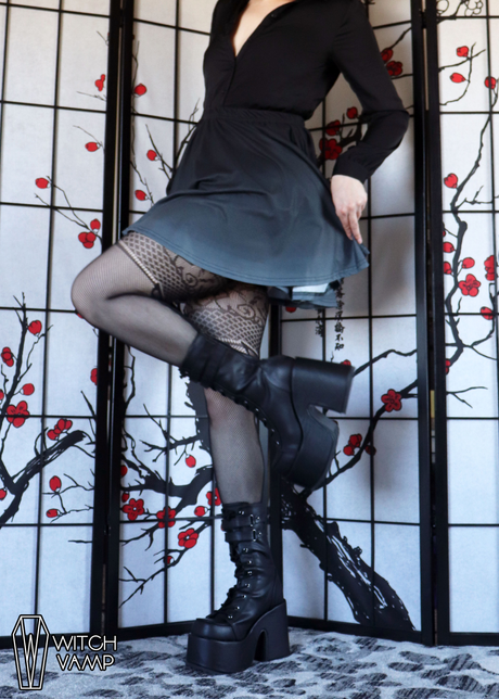 Apathy Skater Skirt with Pockets