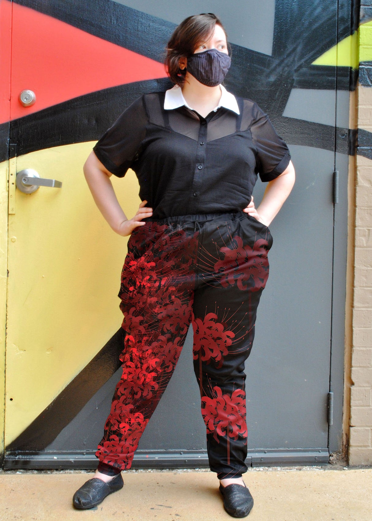 Spider Lily Jogger Pants