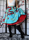 Petticoat for Skirts - Knee Length - Red