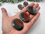 Bloodstone Worry Stone