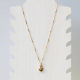 Gold Plated Vintage Potion Elixer Charm Necklace
