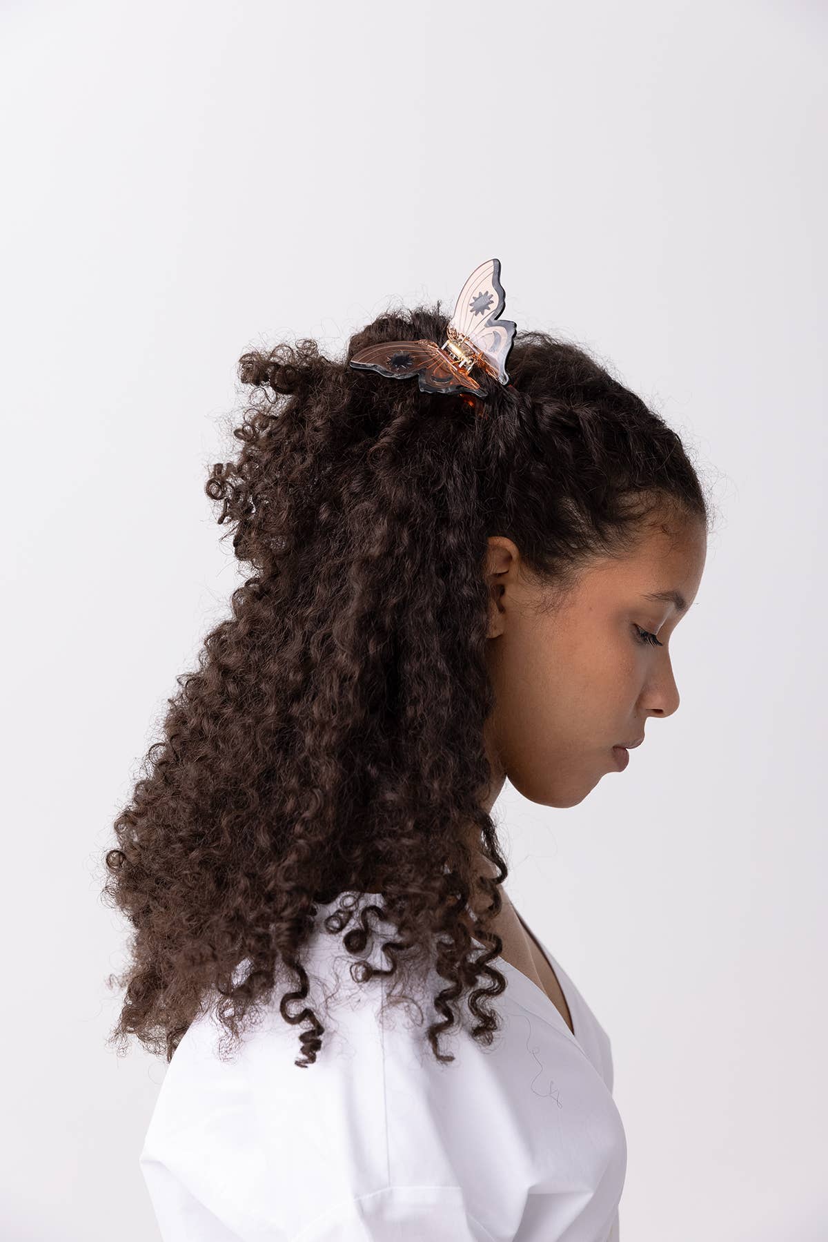 [Winona Irene] Monarch Butterfly Hair Claw Clip