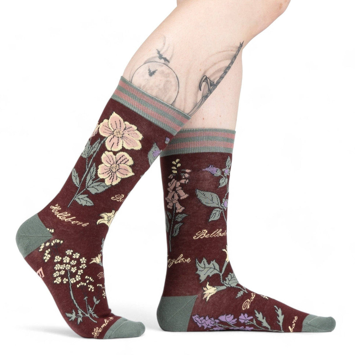 [FootClothes] Baneful Botany Crew Socks