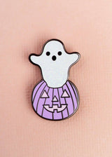Ghost Pumpkin Enamel Pin