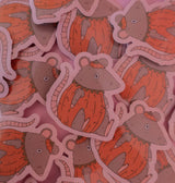 Pumpkin Rat Sticker