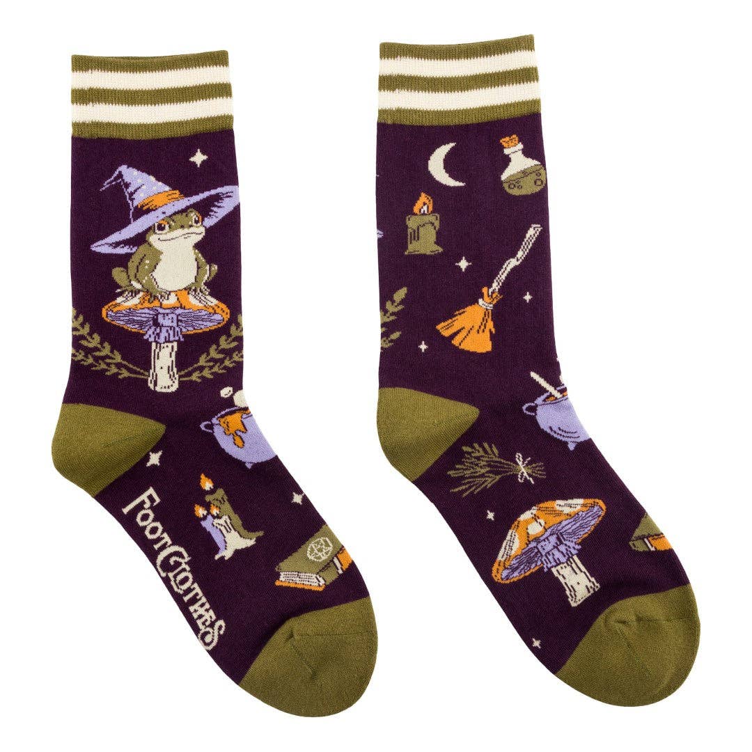 Archtoad of Hatville Crew Socks