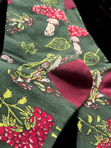 [House of Hex] Forest Dweller Crew Socks