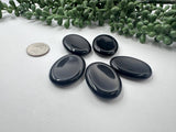 Black Obsidian Worry Stone