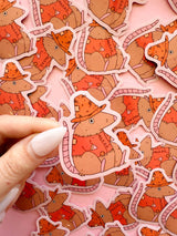 Scarecrow Rat Vinyl Sticker