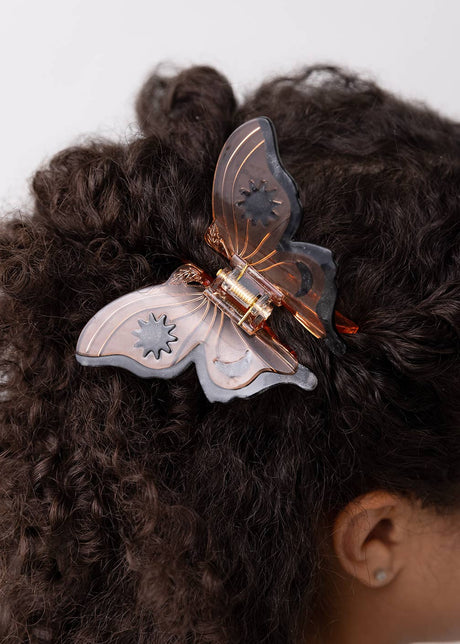 [Winona Irene] Monarch Butterfly Hair Claw Clip