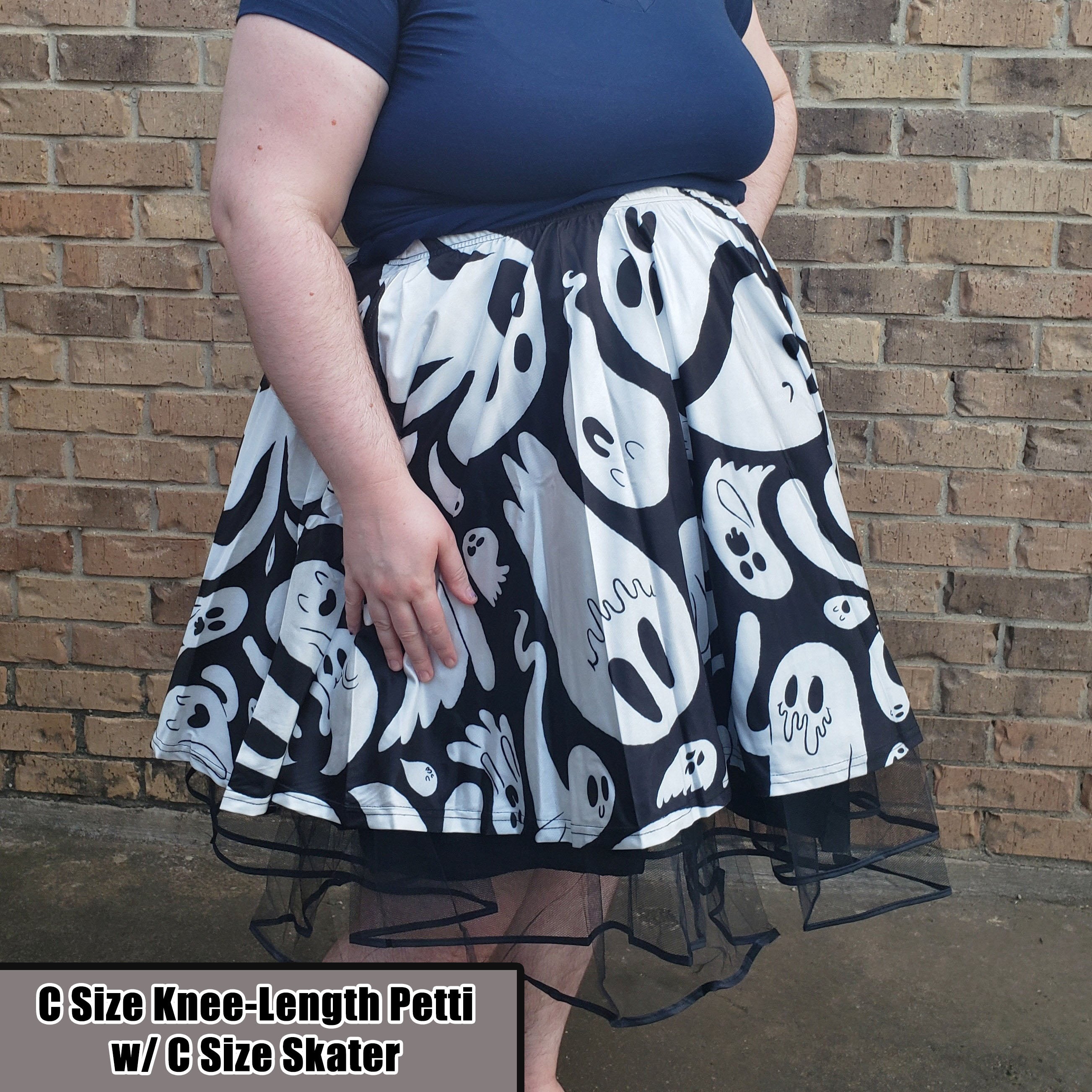 Plus Size Petticoat Knee Length