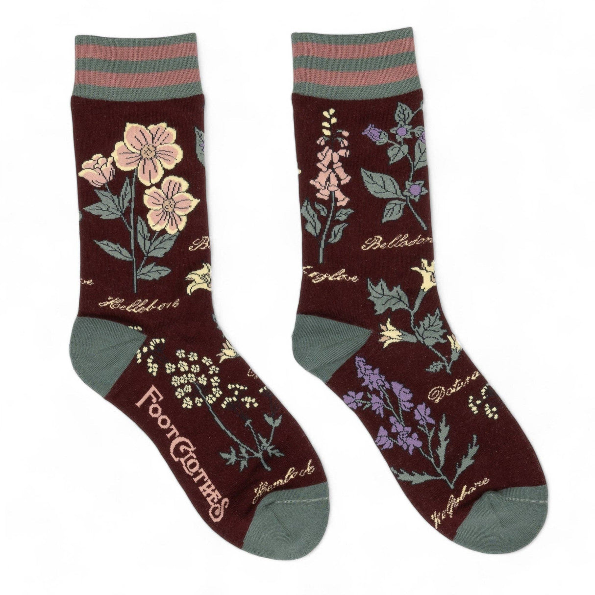 [FootClothes] Baneful Botany Crew Socks