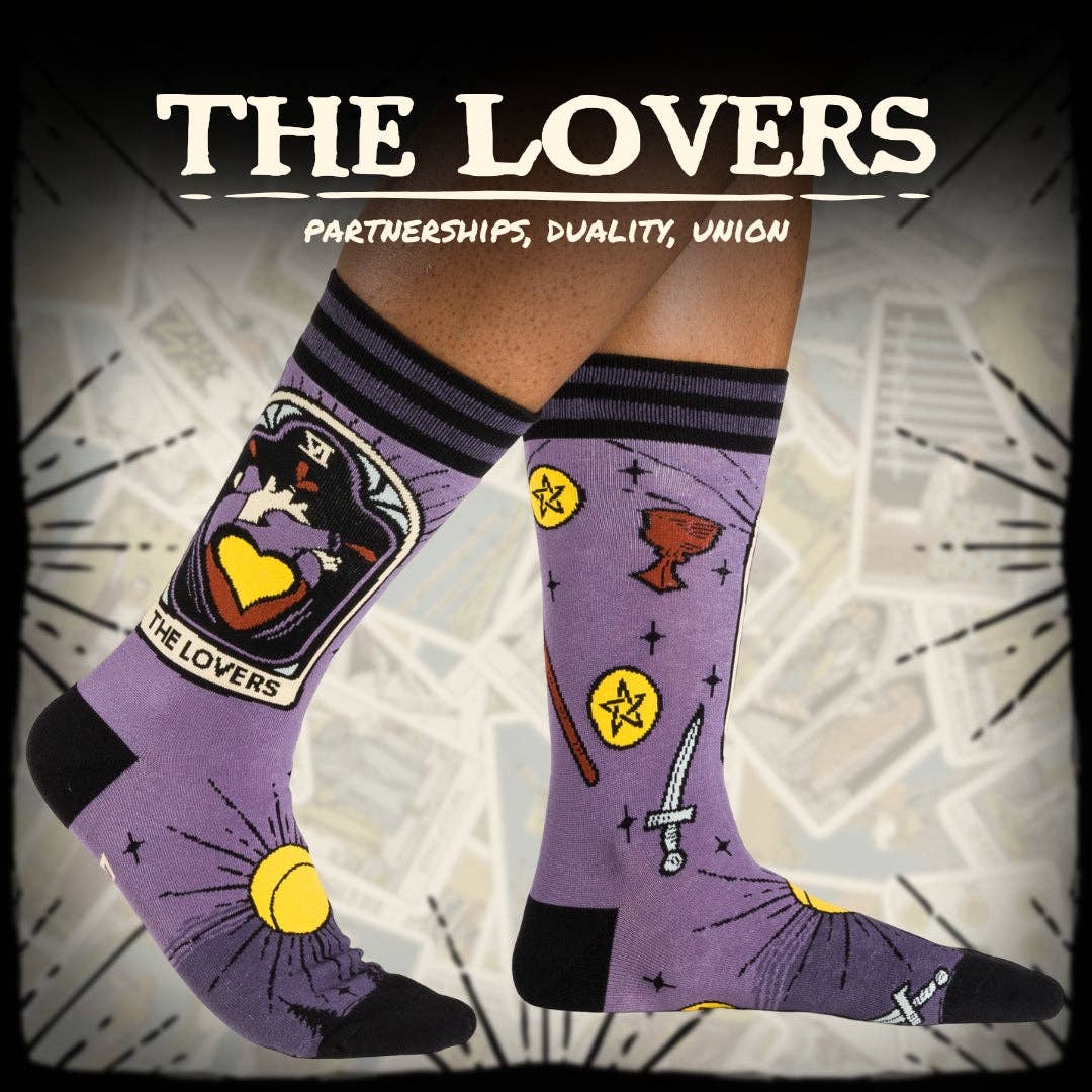 [FootClothes] The Lovers Tarot Nouveau Crew Socks