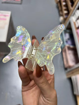 [Jollie Ollie Designs] Shimmery Fairy Wings Hair Claw Clip