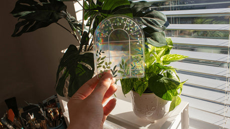 Greenhouse Suncatcher Window Decal Sticker