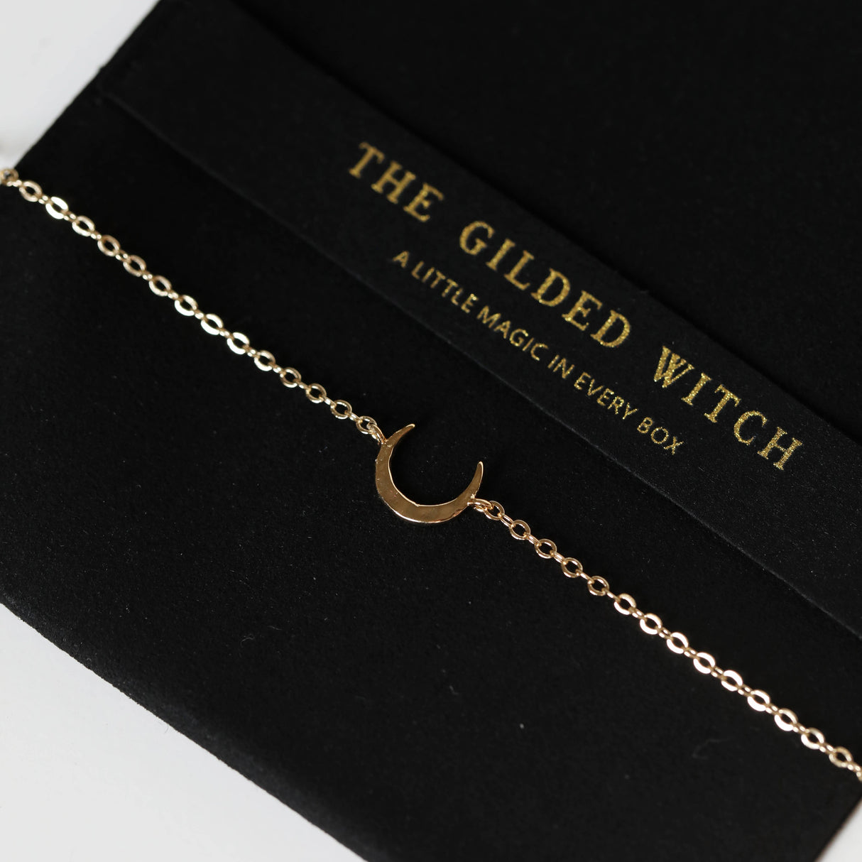 Hammered Moon Bracelet