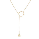 Gossamer Guardian Spider Lariat Necklace