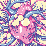 Aortic Entanglement Crew Socks