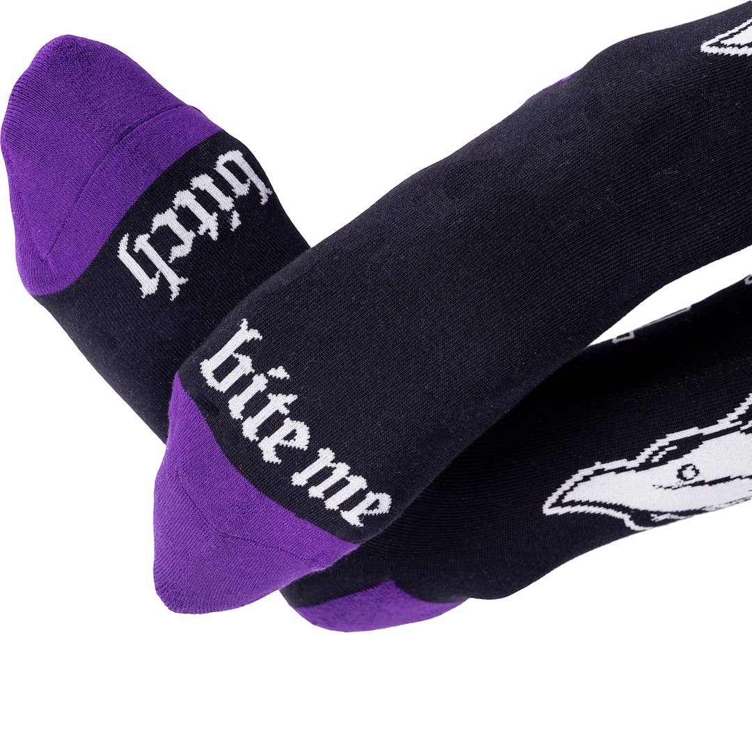 Bite Me Bitch Crew Socks