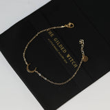 Hammered Moon Bracelet