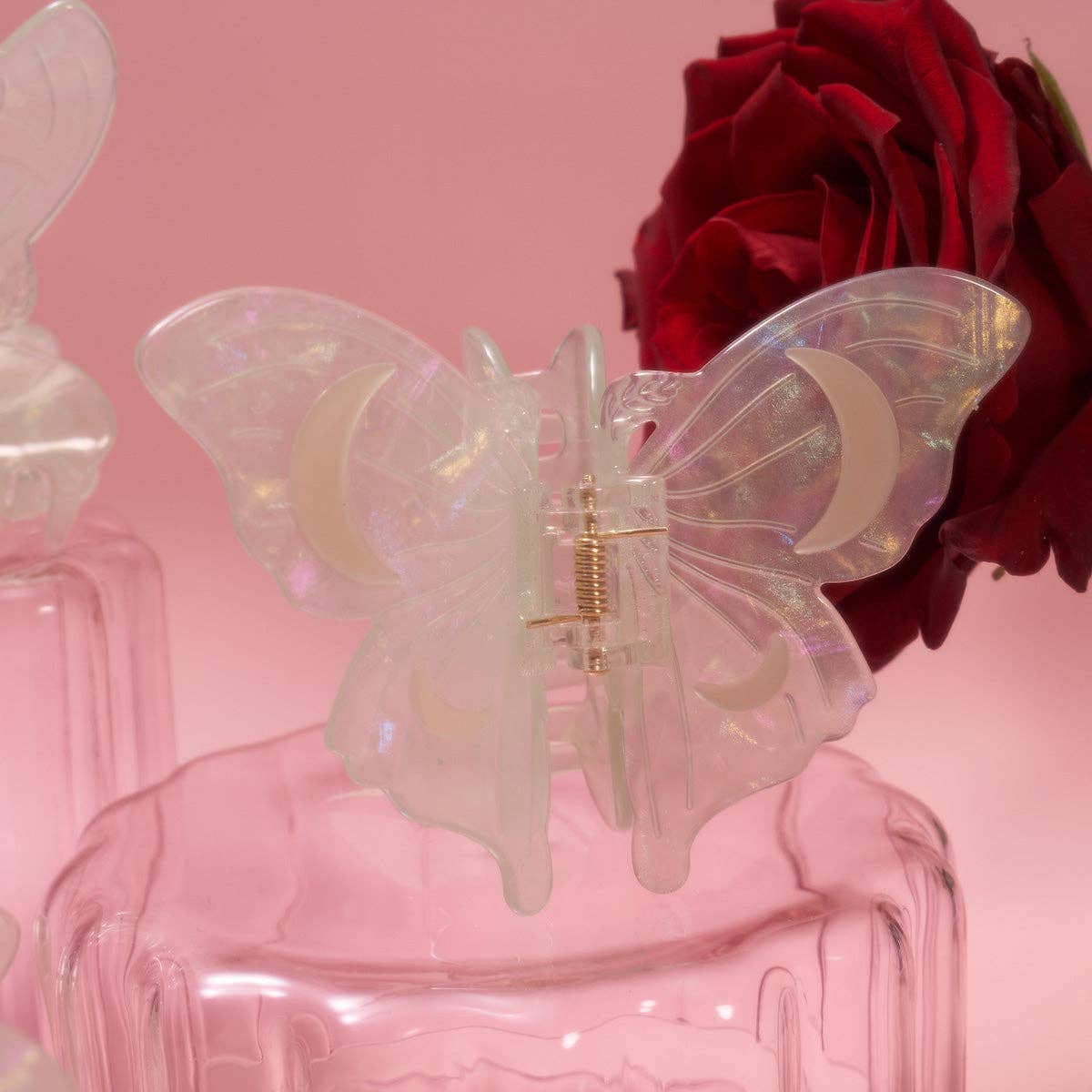 [Winona Irene] Luna Moth Hair Claw Clip