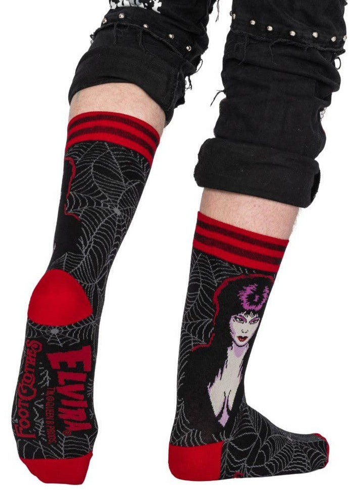 [FootClothes] Elvira Mistress of the Dark Crew Socks