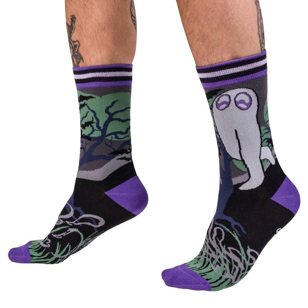Cute Fresno Nightcrawler Crew Socks – Witch Vamp