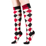 Harlequin Knee High Socks