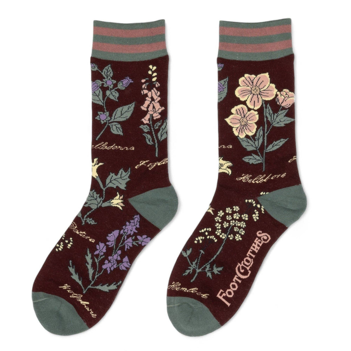 [FootClothes] Baneful Botany Crew Socks
