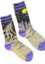 Evil AF Werewolf Socks