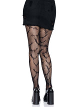 Black Bat Net Tights (One Size)