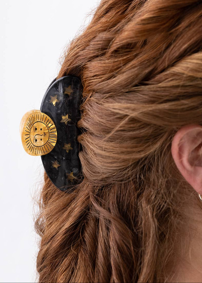 [Winona Irene] Sun and Stars Hair Claw Clip