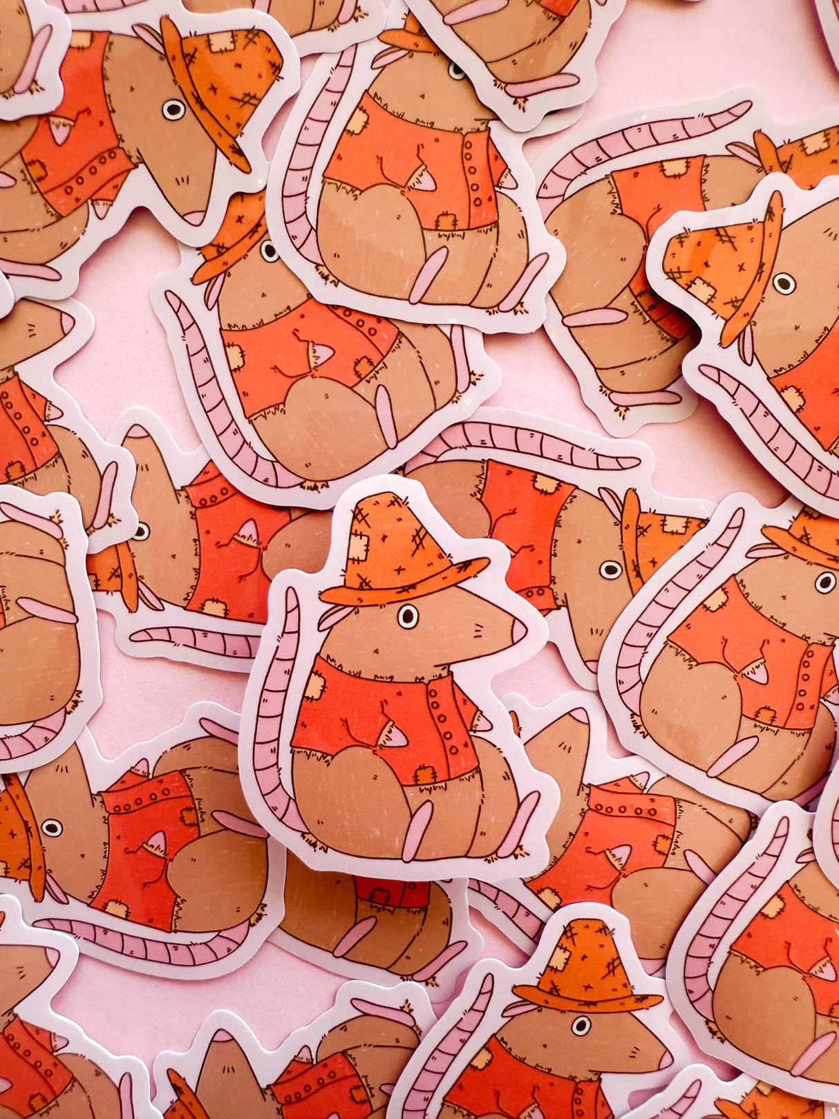 Scarecrow Rat Vinyl Sticker