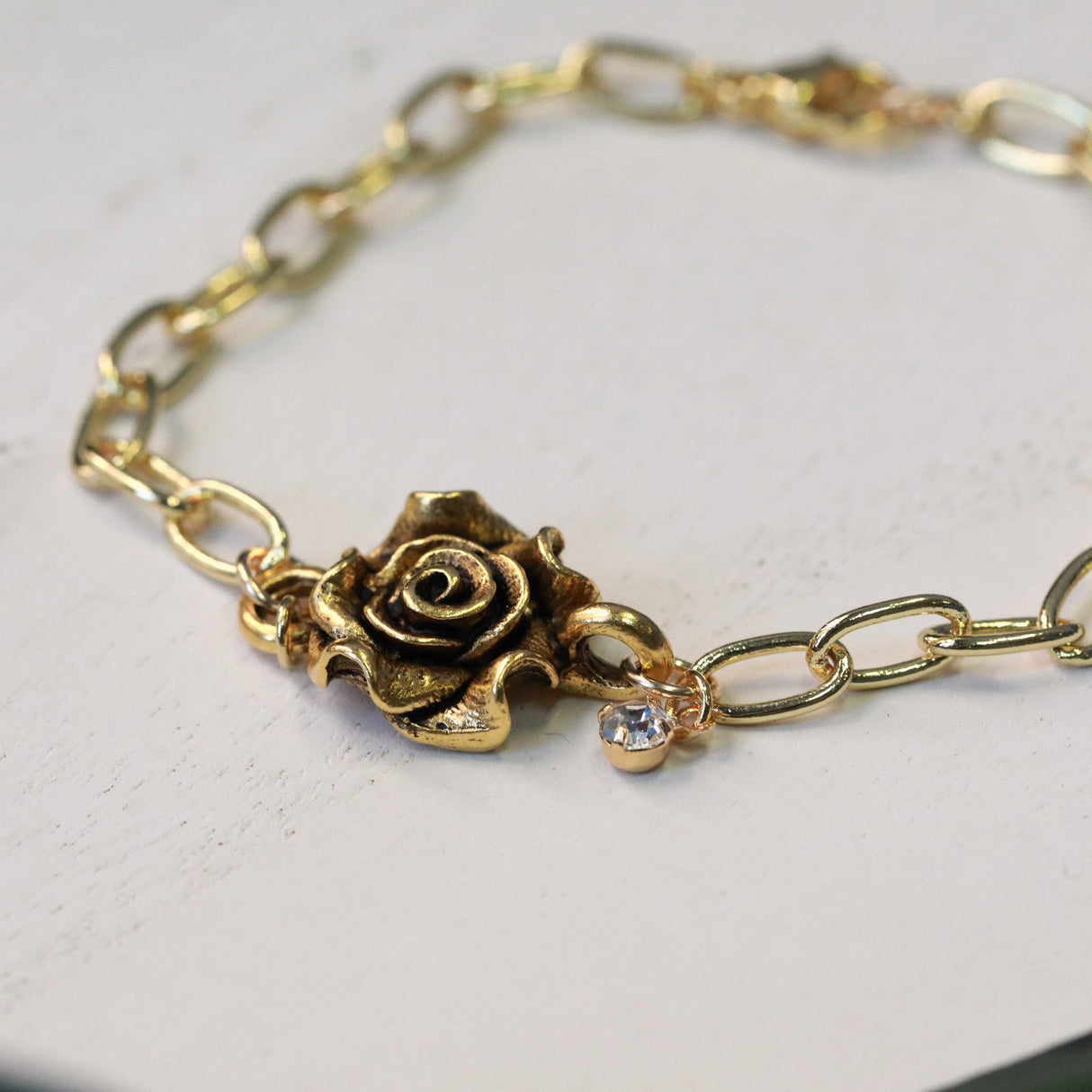 Golden Rose Bracelet