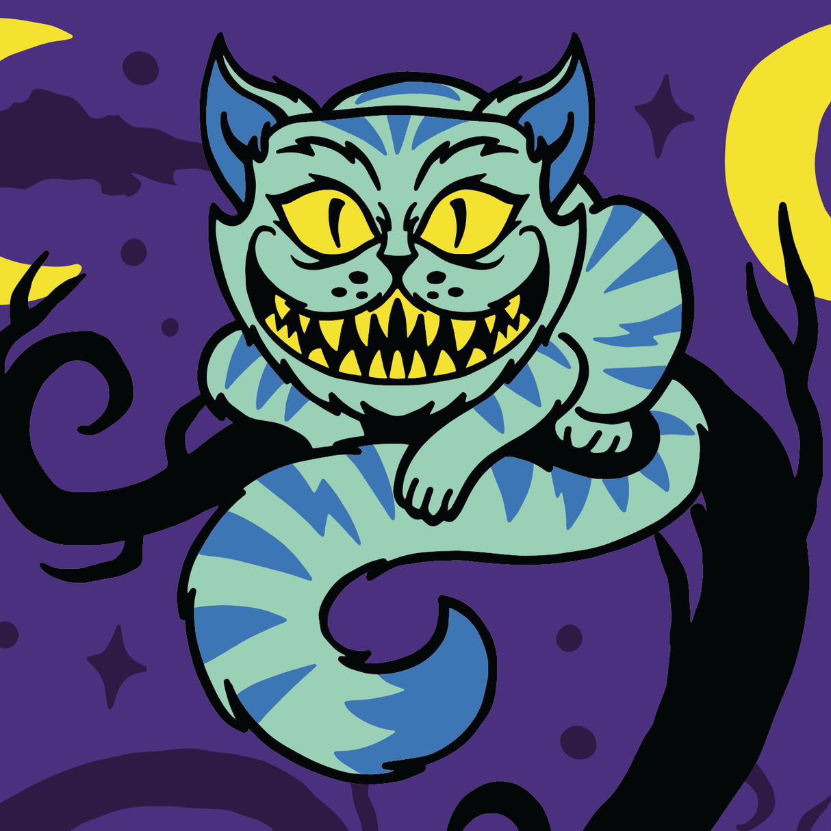 Cheshire Cat Socks