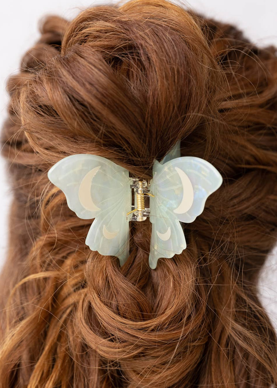 [Winona Irene] Luna Moth Hair Claw Clip