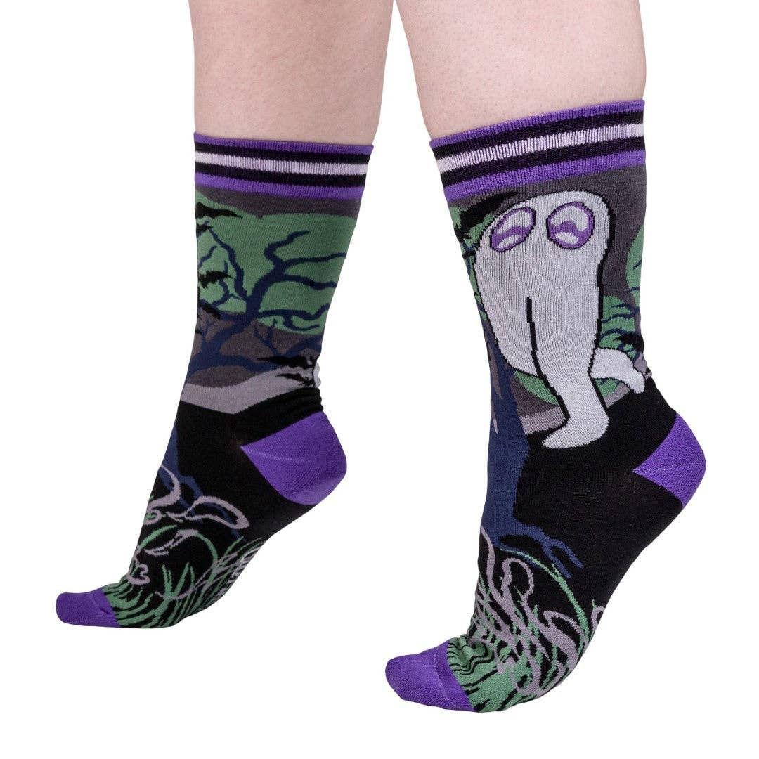 Lotta Nocturne inthe forest Socks 限定22部 Cute Fresno Nightcrawler Crew Socks – Witch Vamp