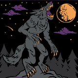 Evil AF Werewolf Socks