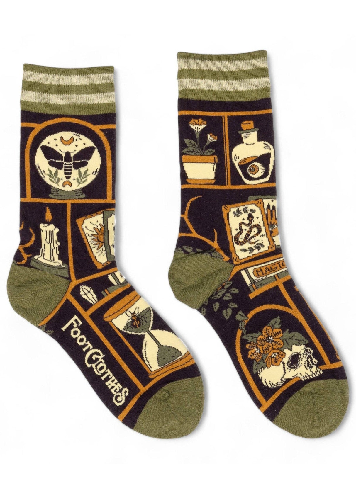 [FootClothes] Cabinet of Curiosities Crew Socks