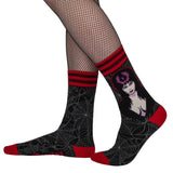 [FootClothes] Elvira Mistress of the Dark Crew Socks