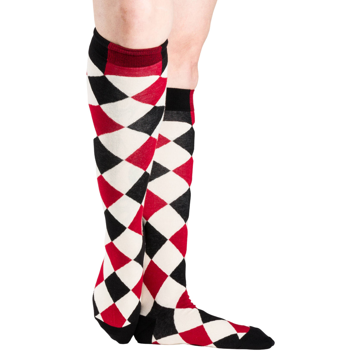 Harlequin Knee High Socks