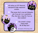 You and I Are Earth Sticker