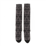 [FootClothes] Bat Damask Knee High Socks