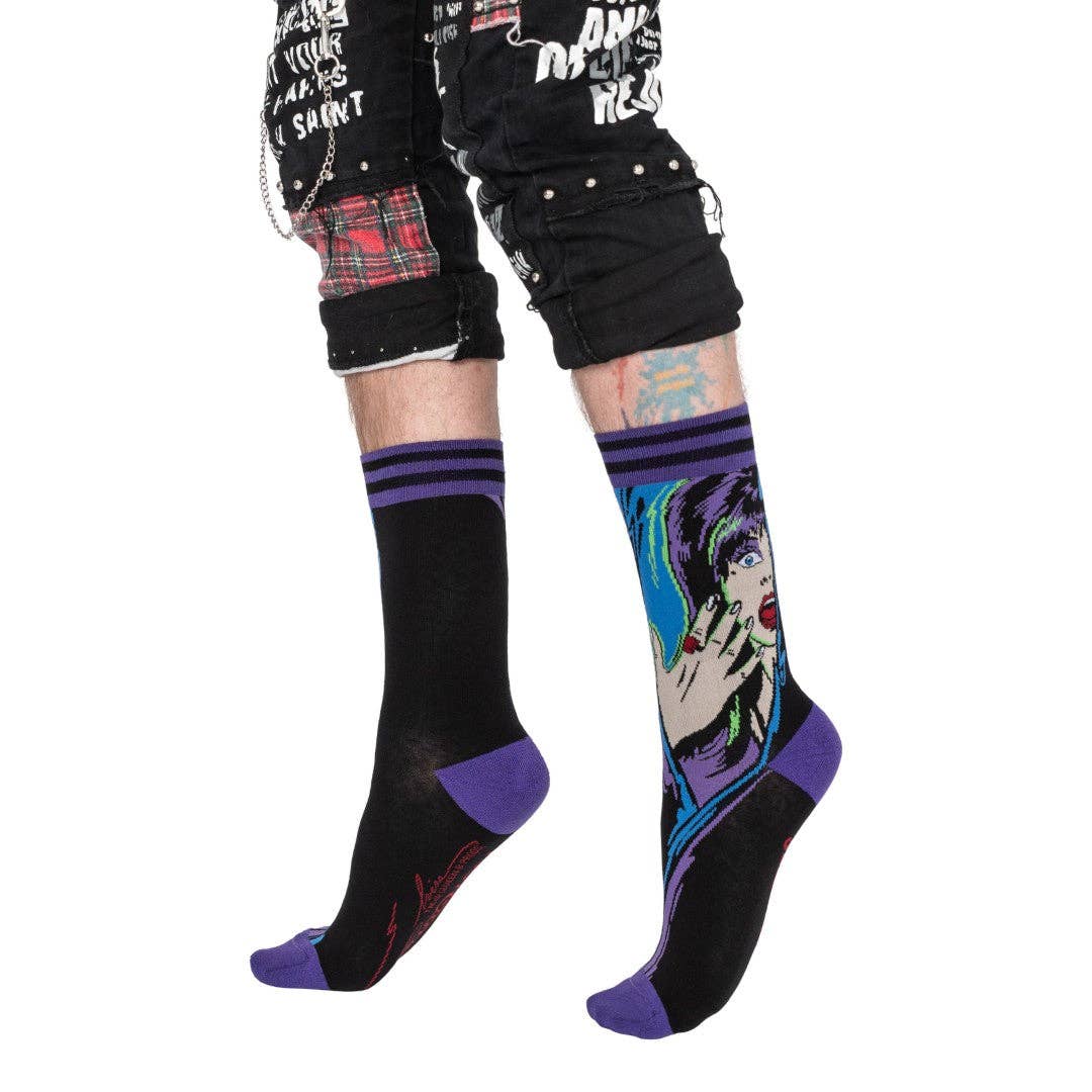 [FootClothes] Elvira Unpleasant Dreemz Crew Socks