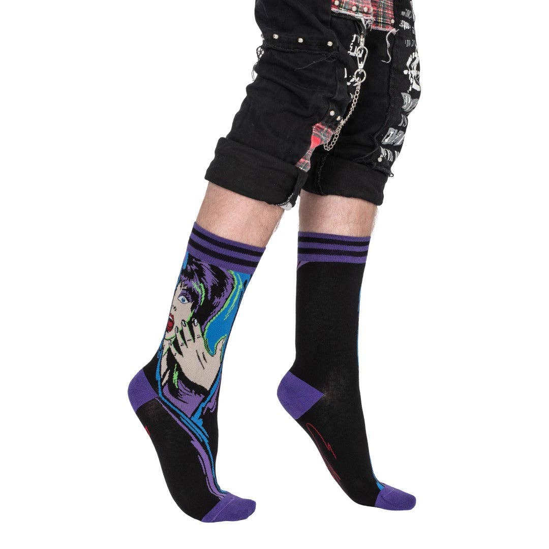 [FootClothes] Elvira Unpleasant Dreemz Crew Socks