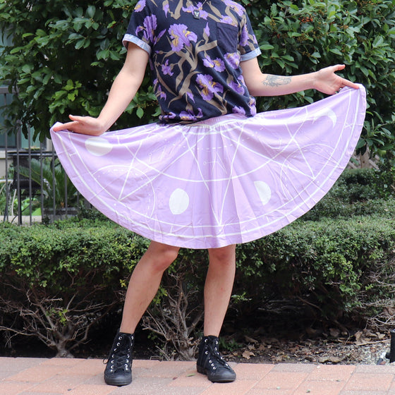 Angel Summoning Skater Skirt With Pockets [RETIRED]